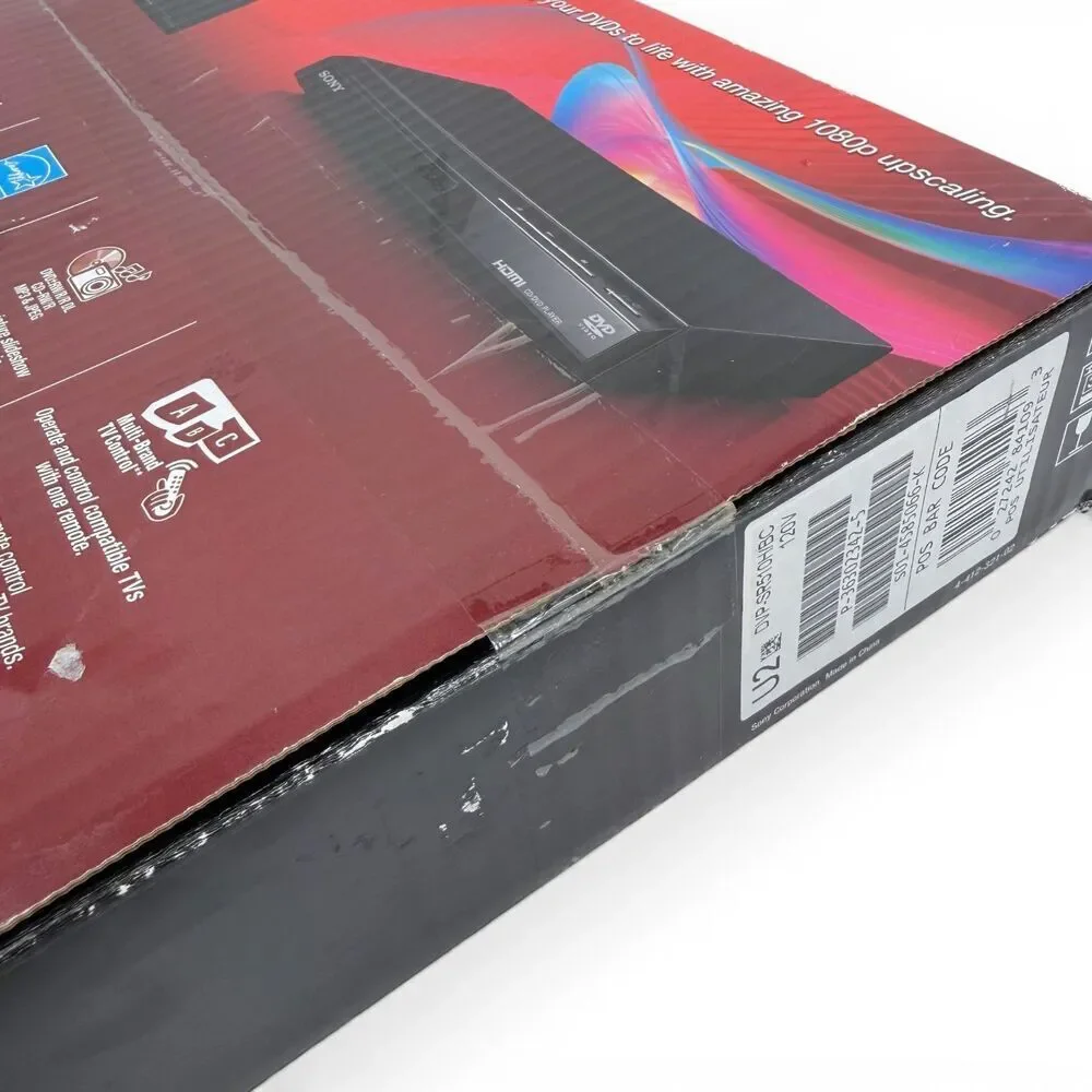 NEW Sealed Box Sony DVD 1080P Upscaling Player DVP-SR510H